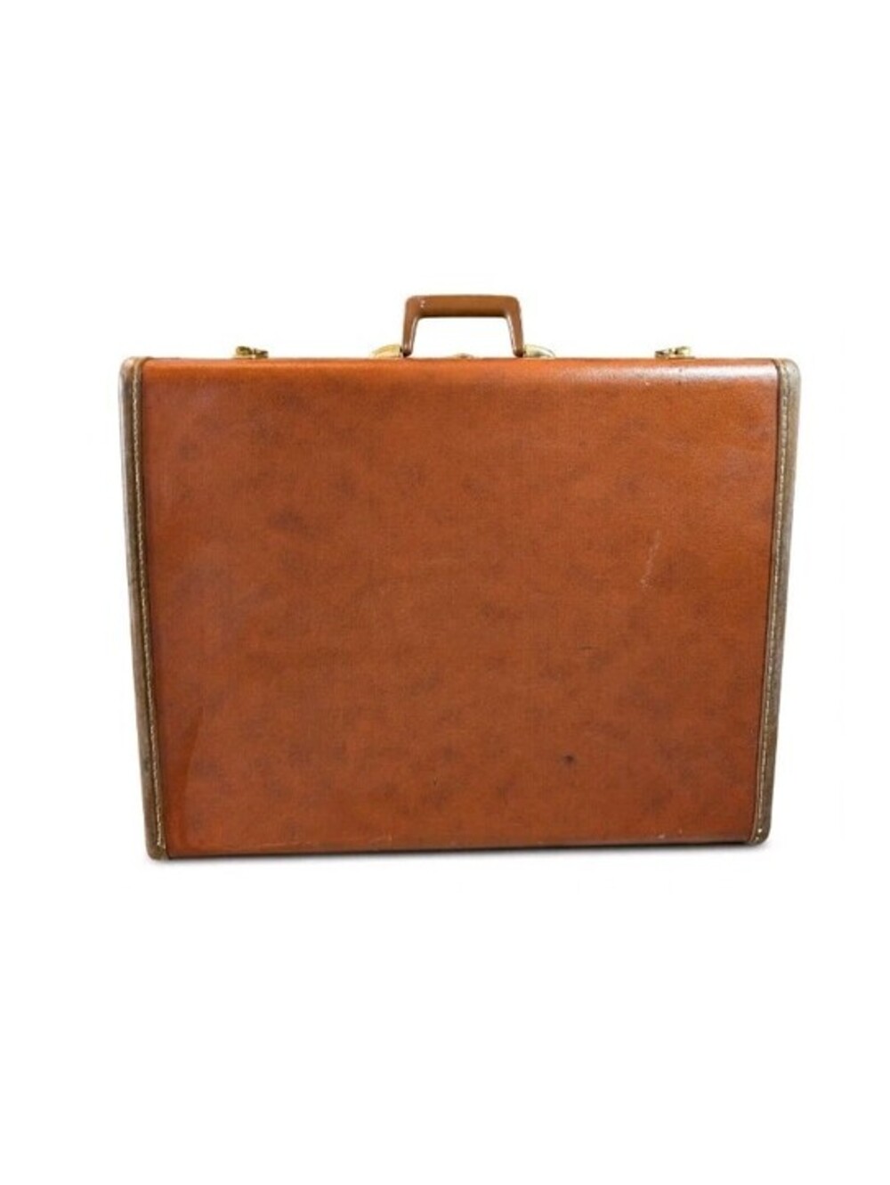 Vintage Taperlite Two Suiter Garment Suitcase 24" w/ 2 Keys Hanger & Insert